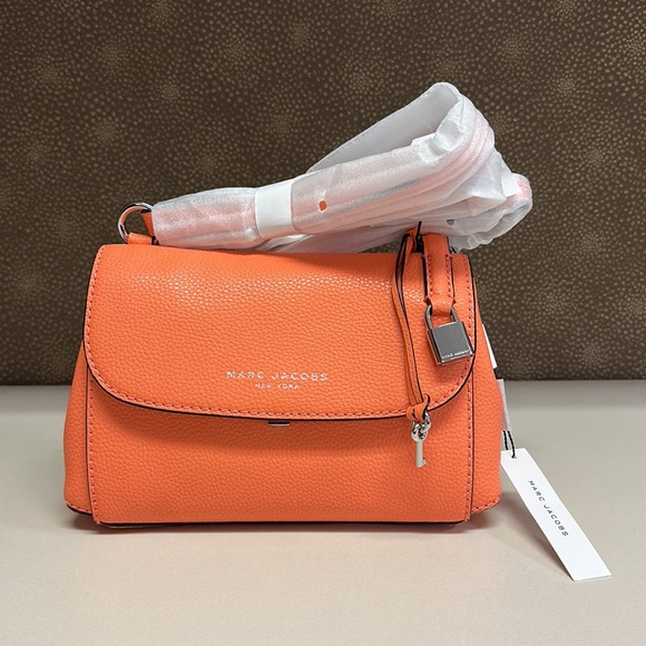 Marc Jacobs Bags New Marc Jacobs Mini Boho Grind Orange Leather Crossbody Bag Poshmark